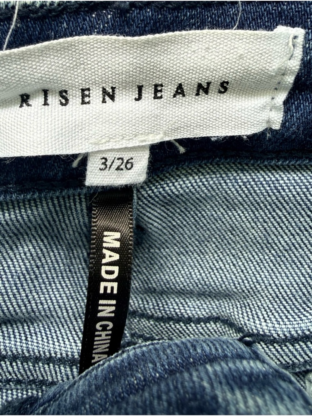 Risen straight leg jeans - Picture 5 of 8